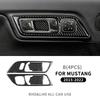 Real Carbon Fiber For Ford Mustang 2015 2016 2017 2018 2019 2020 2021 2022 2023Car Cover Panel Sticker Interior Trim Accessories
