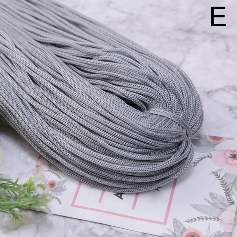 3 мм нейлоновый шнур вязаный крючком полая линия макраме DIY браслет ручной работы плетеный ремесла/обувь