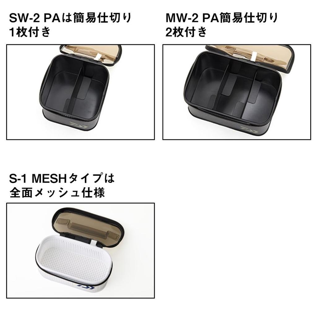 Daiwa System Tool Bag MESH White S-1 (A)