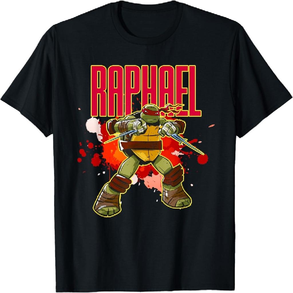 Mademark X Teenage Mutant Ninja Turtles - Raphael - Red Splatter Paint T-Shirt