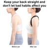 Корректор осанки спины, застежка, регулируемый пояс для коррекции горбатости, удобный пояс для поддержки спины для женщин и мужчин