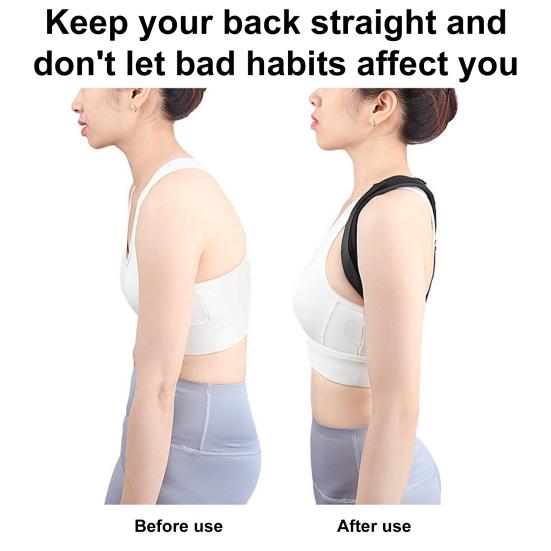 Корректор осанки спины, застежка, регулируемый пояс для коррекции горбатости, удобный пояс для поддержки спины для женщин и мужчин