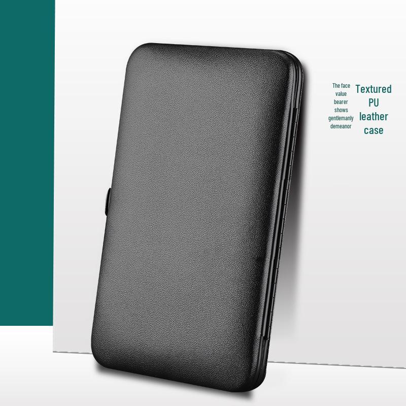 Набор для ухода за ногтями из 18 предметов из черной нержавеющей стали: Кусачки, инструменты для педикюра, пинцеты и средства для удаления черных точек