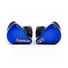 Qdc SUPERIOR Azure Blue [Наушники с 10-мм динамическим драйвером полного диапазона] Коаксиальная двойная магнитная система и двухкамерная конструкция IEM 2-pin