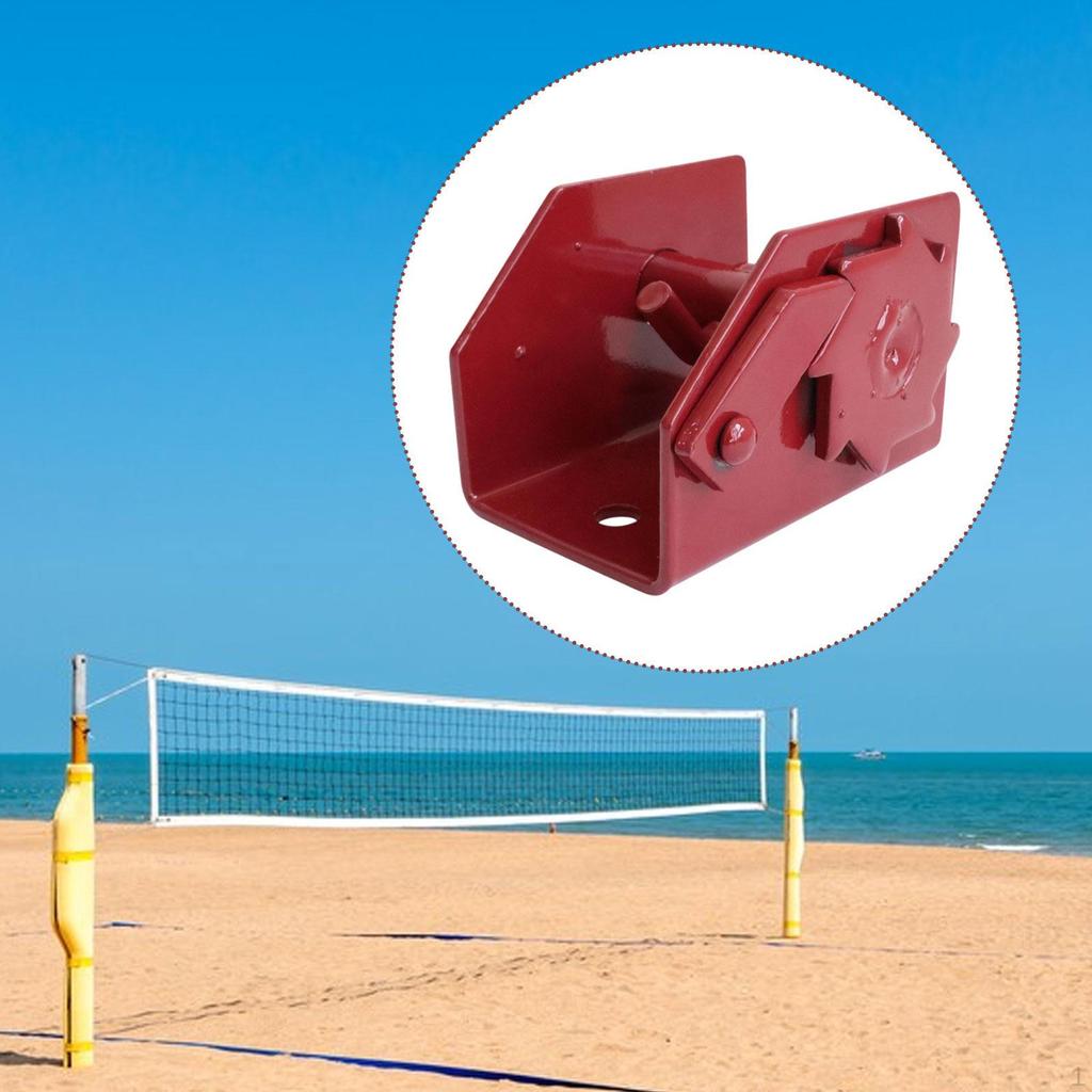 Натяжитель сетки для волейбола Стойка для бадминтона Легкая установка Крепление Тренировочное оборудование