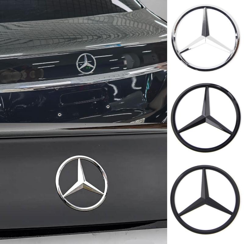 Car Rear Trunk Badge 3D Sticker Decoration for Mercedes Benz W203 W211 W204 W210 W124 W212 W205 W202 W220 W213 8/9/10/10.5CM z7