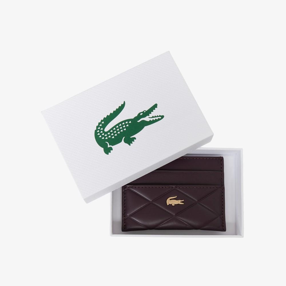 [lacoste] Women's Crocodelle Card Wallet NF5118E56GR31