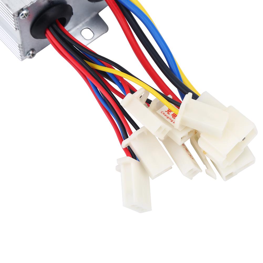 Контроллер 48 В 500 Вт с щеточным двигателем для электрического велосипеда, скутера, электровелосипеда