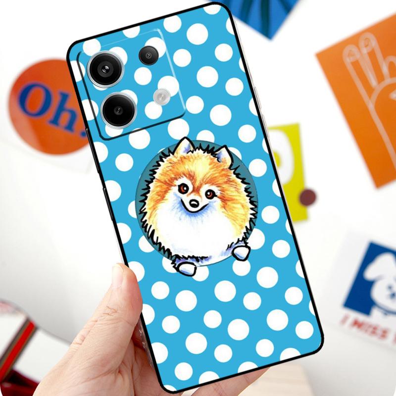 Чехол для телефона Pomeranian Dog Funda для Xiaomi Redmi Note 11 10 12 13 14 Pro 11S 12S Чехол для Redmi 15 10C 13C 12C 14C 15C