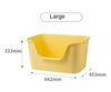 Bathroom Cat Litter Sandbox Cat Bedlpans Toilet Leak Proof Training Basin Giant Style Mode Anti External Splash Integrated Open