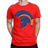 Spartan Helmet Warrior Navy Gold Military Warrior Emblem Novelty 100 Cotton Tshirt Spartan Tees Tops For Unisex