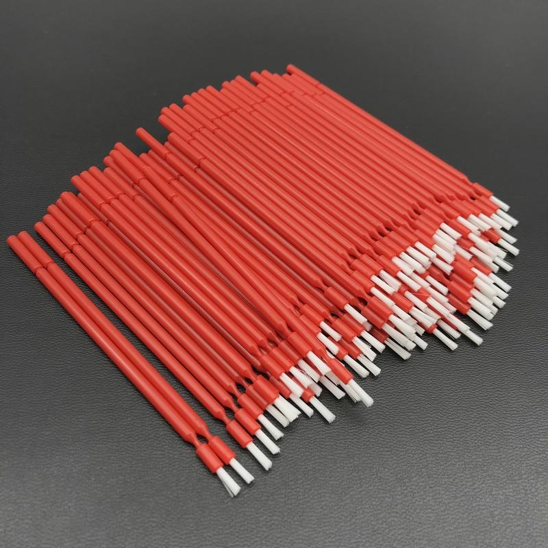100 шт. длинные одноразовые микроаппликаторы для стоматологической лаборатории, щетки, зубная щетка
