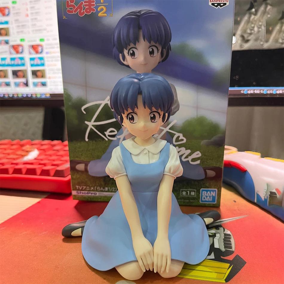 BANPRESTO Ranma 1/2 Anime Collectible Figure - 10CM PVC Model of Shampoo Akane Tendo And Ranma Highly Detailed Relax Time Toy