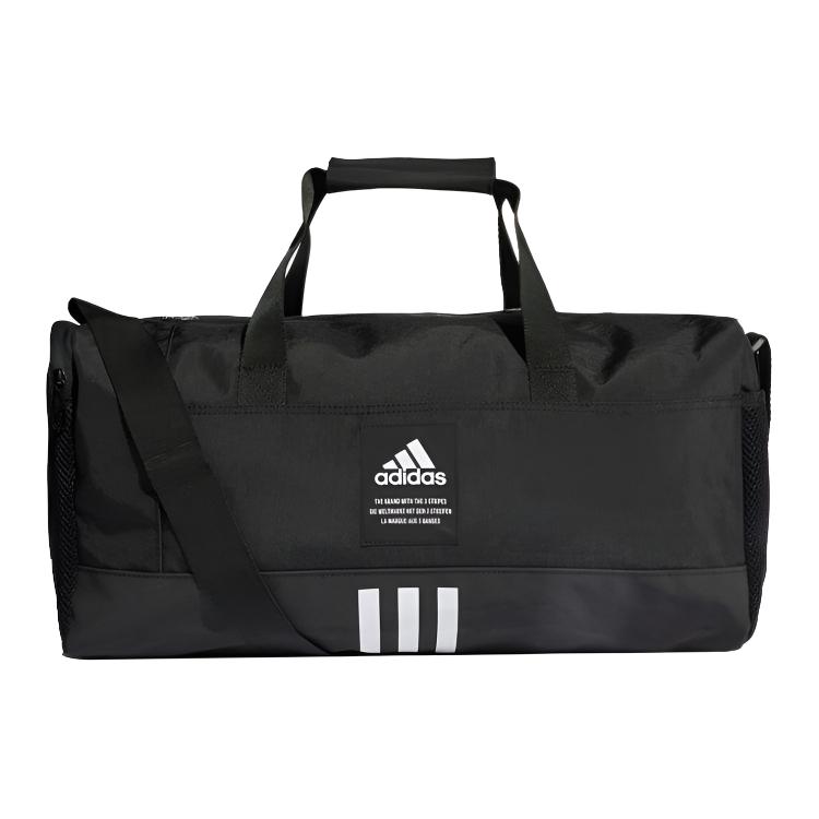 Adidas Sports Outdoor Large Capacity Nylon Travel Gym Bag Unisex Bags Black HC7268