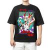 One Piece "Vinsmoke Sanji Diable Jambe" Anime White Oversized T-Shirt Streetwear Pop Rock Concert Fan Merch T-Shirt
