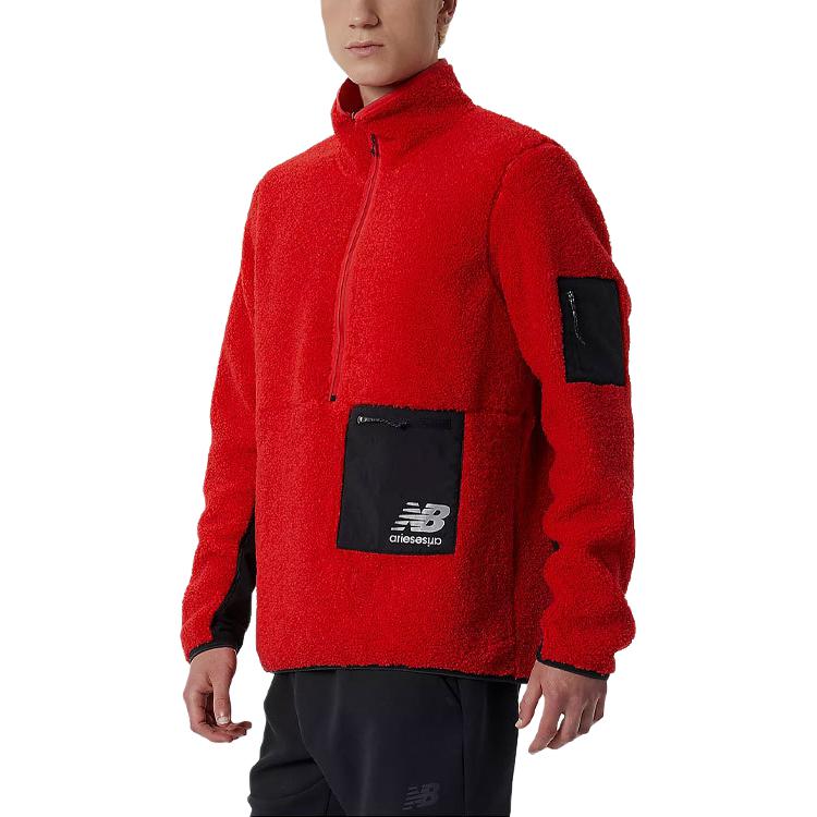 New Balance X Aries Куртки Мужские Красный Стойка Умеренный Другое MT13267-BM