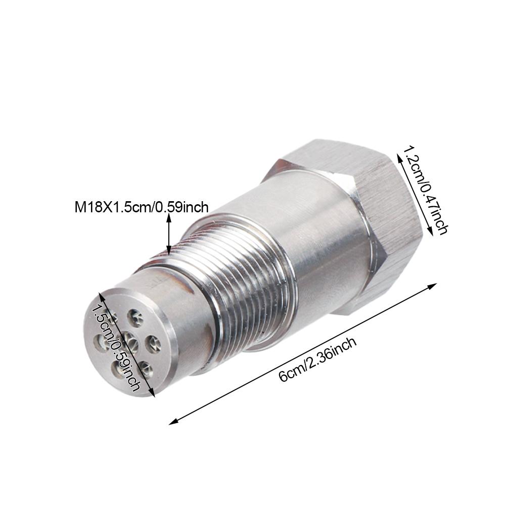 Автомобильные детали Check Engine Light CEL Mini Catalyst O2 Sensor Spacer Adapter M18X1.5 Exhaust Pipe кислородный датчик Extension