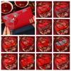 Brocade Cloth Tassel Brocade Red Envelope Spring Festival New Year Money Bag  Wedding Birthday