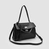 Tote Bags for Women Handbag Purse In Vintage Moto Biker Lock Decoration Commuting Shoulder Crossbody