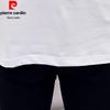 Pierre Cardin Men's Solid Cotton Round Neck Short Sleeve T-Shirt