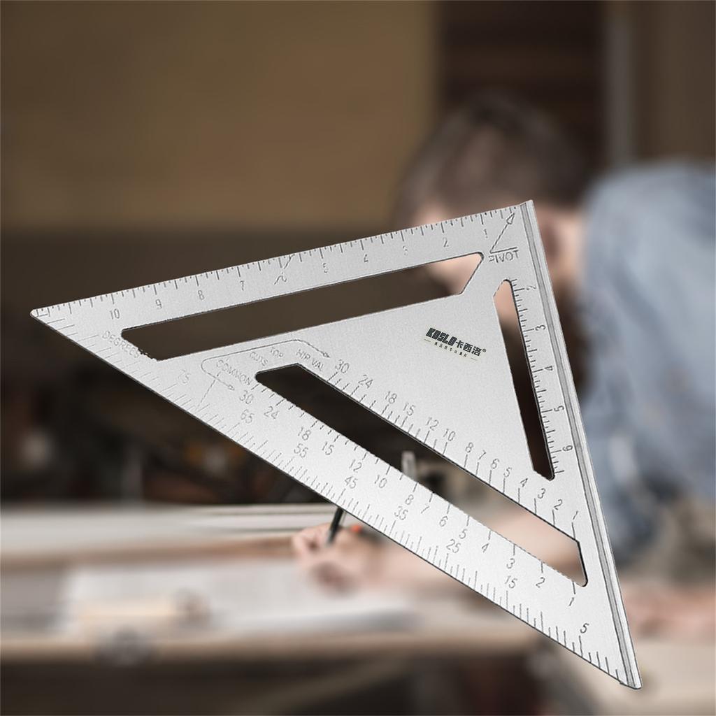 Металлический угольник, Квадратный инструмент, 12 дюймов, Металлическая квадратная линейка, Столярные угольники, Деревообрабатывающий угольник, Квадратный угловой инструмент, Квадрат для алюминиевых стропил