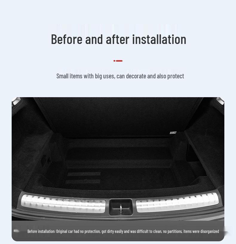 AITO M8 6-Seater Trunk Lower Compartment Storage Box