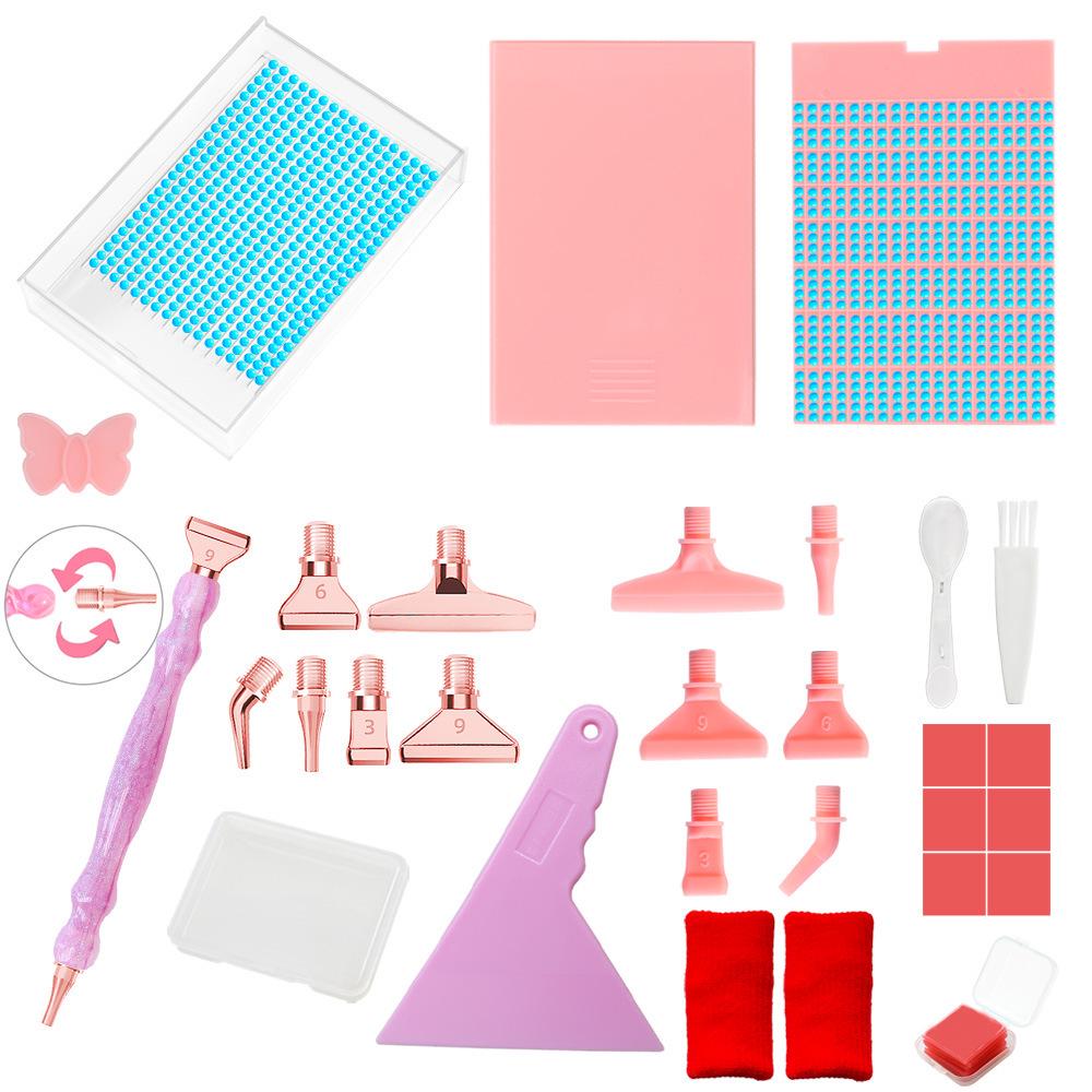 Многофункциональный лоток-перевертыш и набор воронок для алмазной мозаики – Инструмент для вышивания своими руками