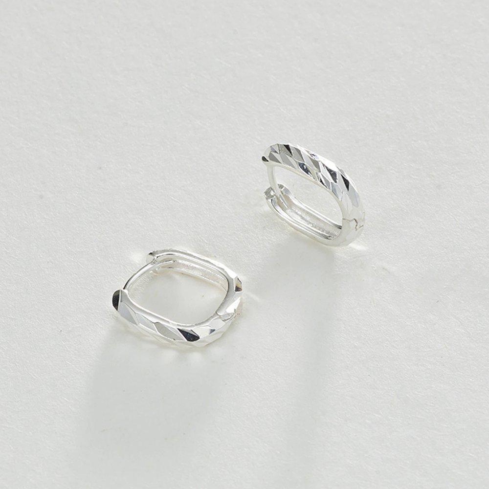 Mimij 925 Silver Shine Willing Earrings