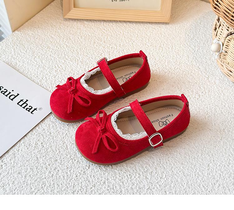 Fashionable Soft Bottom Butterfly Knot Anti-Slip Children's Shoes Spring Autumn New Korean Style Girls Flat Sandals Baby