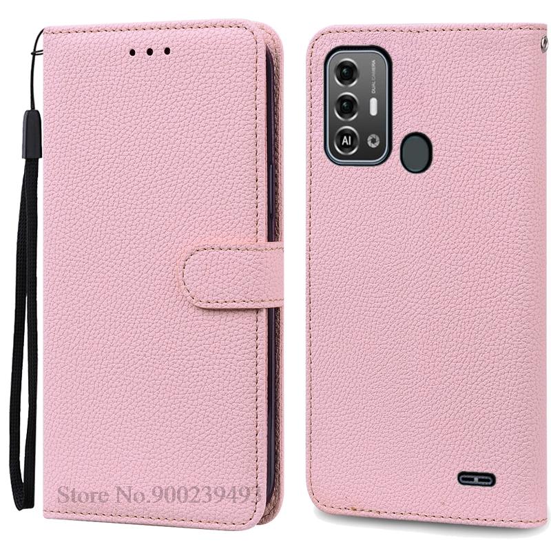 For ZTE Blade A53 Pro Case Soft Silicone Wallet Leather Case For ZTE Blade A53 Pro Case Flip Cover Coque Fundas