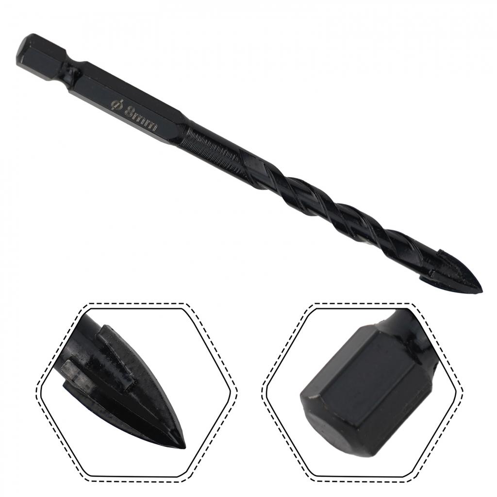 Triangle Drill Bit Wood Alloy Ceramic Drill Four-Blade