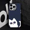 Чехол для телефона J-Jujutsu K-Kaisen G-Gojo Аниме Для iPhone 17,16,15,14,13,12,11,Pro,Max,Plus,E,Air,Mini Черный ТПУ Чехол
