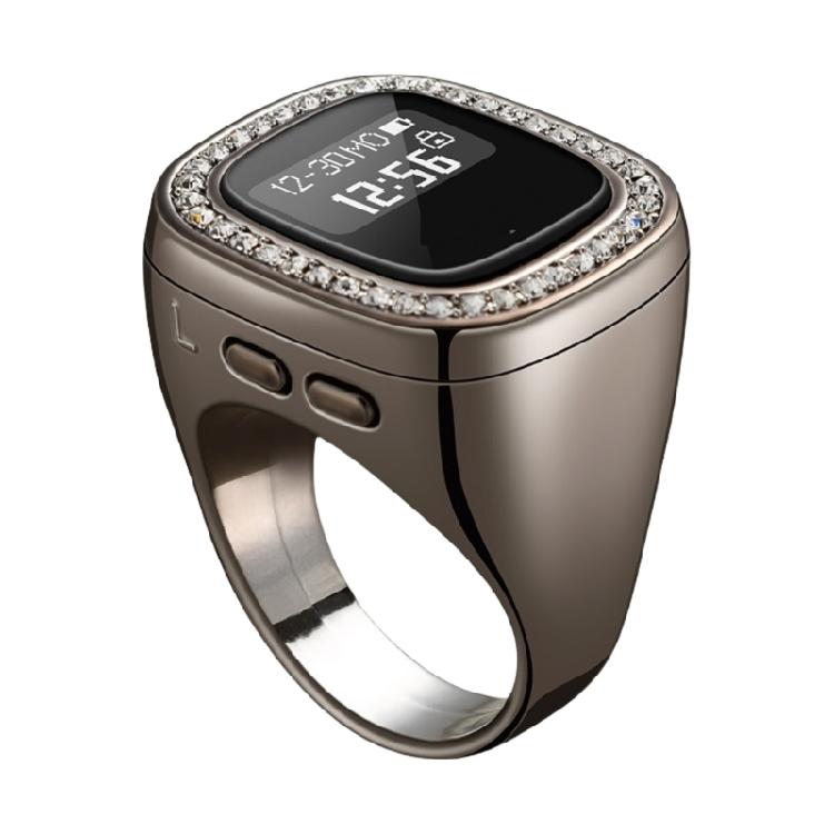 Унисекс Интеллектуальные Кольца с Большим Счетчиком Пальцев Унисекс Кольца для Молитвы Цифровое Устройство-Счетчик Тасбих для Исламской Молитвы