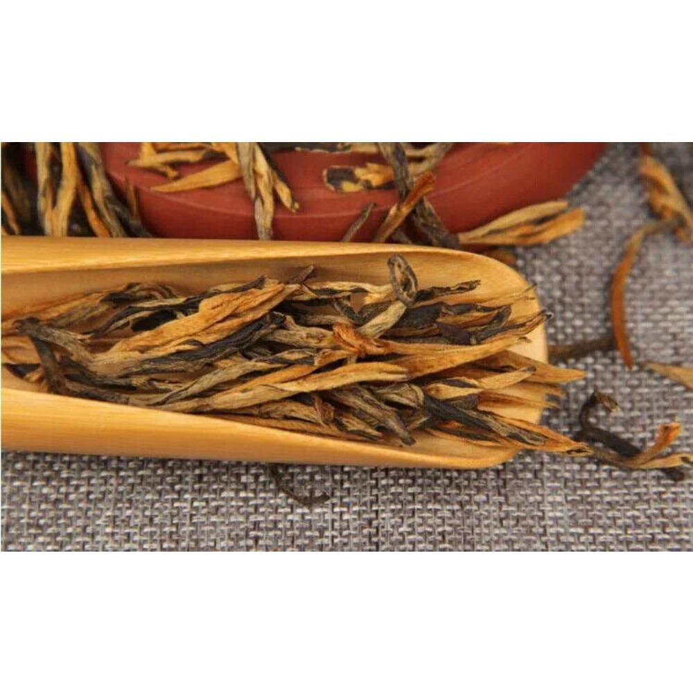 2023 Новый черный чай Дяньхун Bud Need Gold Grade Gold Dianhong Single Bud Tea250g