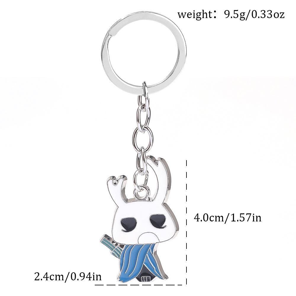 Hollow Knight Merchandise: Keychain, Little Knight Nail Necklace, Pendant Charm, Brooch