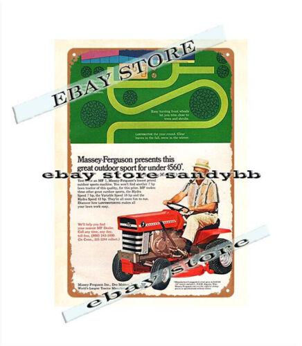 rustic barnyard Garden Tractor Ranch Farm tin sign metal plaqueAluminum
