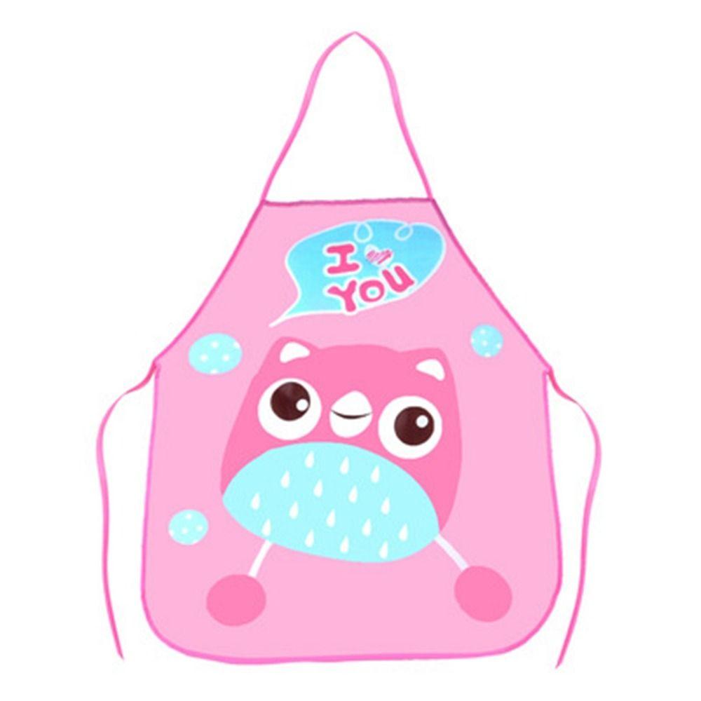 Фартук с рисунком из мультфильмов, комбинезон с героями мультфильмов, многоразовый детский фартук, кухонные принадлежности