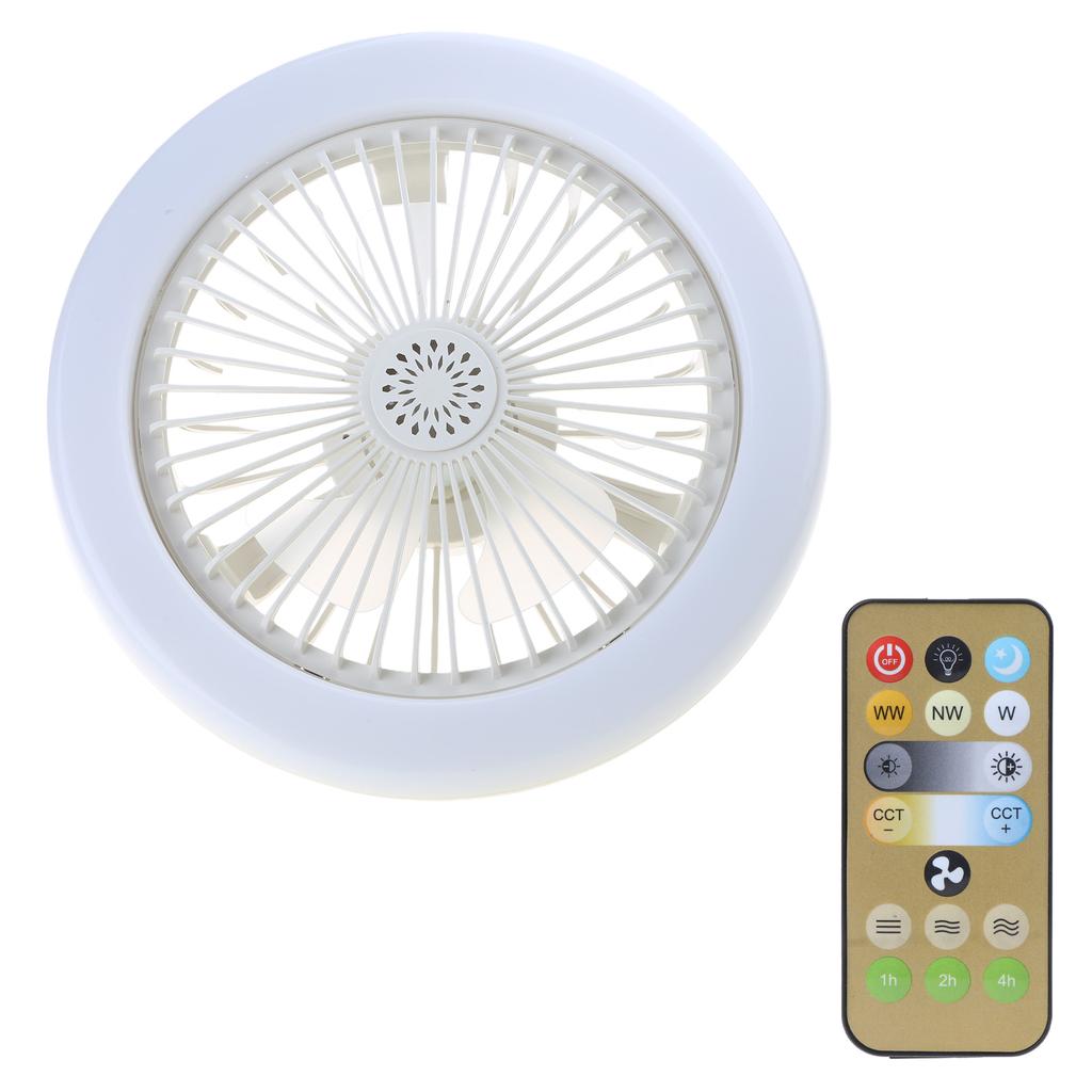 Потолочный вентилятор 10" Умные 3-лопастные потолочные вентиляторы со светом и пультом дистанционного управления 3 цвета диммируемый светодиод 3 скорости потолочные вентиляторы