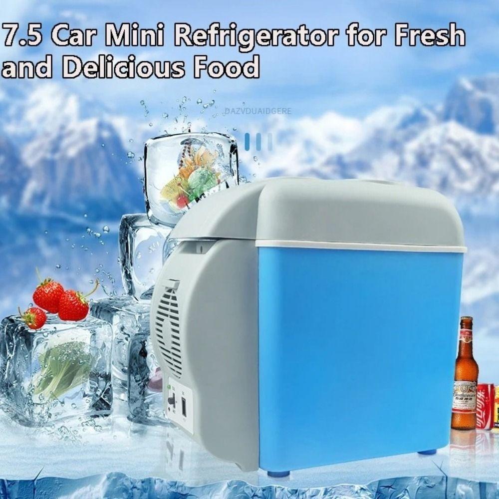 Lightweight Car Mini Refrigerator 7.5 Liter Capacity Car Fridge Car Interior Accessories