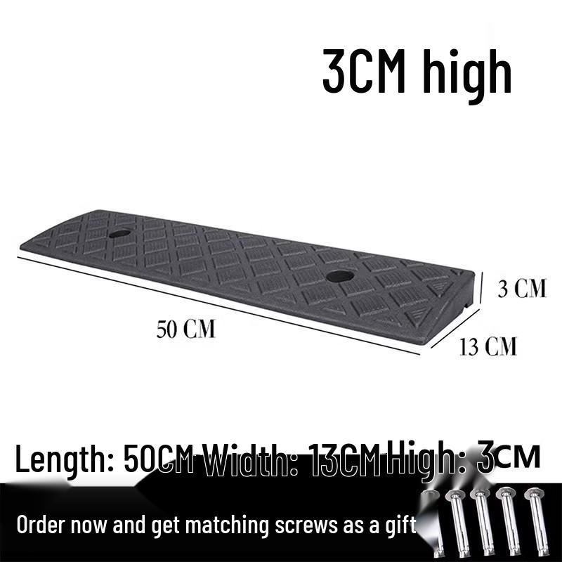 Uphill Slope Mat, Barrier-Free Ramp, Plastic Ladder, Speed Bump, Intersection Aid