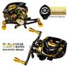 Black Sea Metal Water Drop Fishing Reel 3+1BB, 7.2:1 Lure Reel