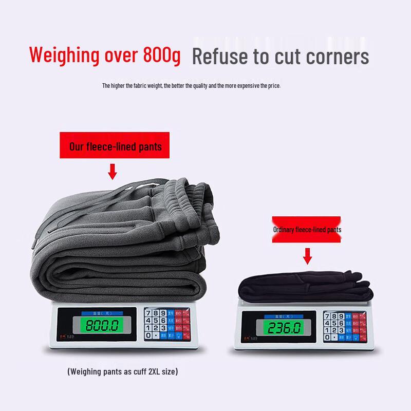 НАС. АССН ПОЛО. Мужские повседневные спортивные штаны на флисовой подкладке