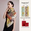 Shanghai Story Autumn/Winter Silk Wool Blend Scarf