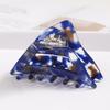 Korean-Style Trendy Hair Accessories: Simple Triangular Acetate Claw Clip for Women