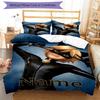 3pcs Custom Name Ladybug Bedding Set Duvet Cover Closure Includes 1 Duvet Cover & 2 Pillowcases, Soft and Comfortable for All Seasons.
