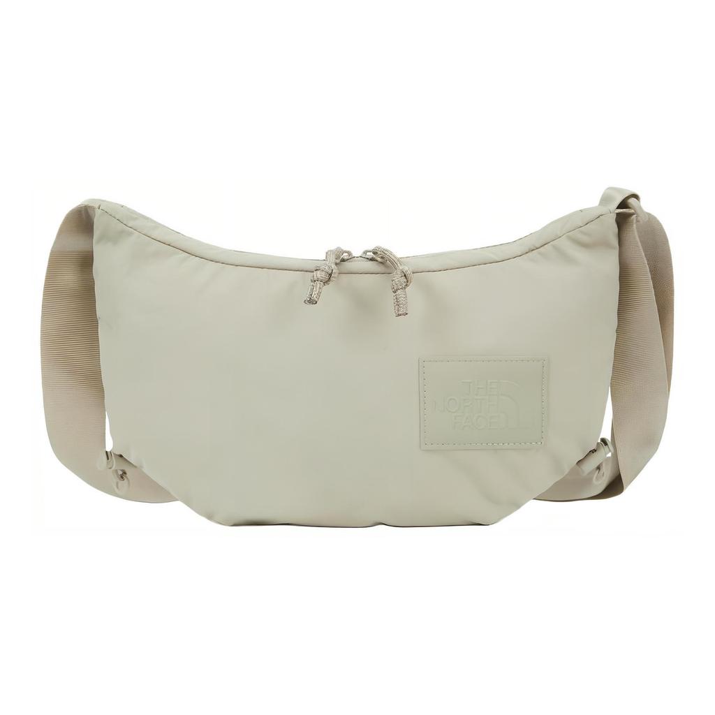 The North Face 3L Never Stop Minimalist Brand Print Versatile Shoulder Crossbody Bag Outdoor Women bags Gray Beige NN2PQ84B