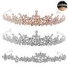 Принцесса Тиара Свадебная Повязка на Голову Свадебные Тиары и Короны Головной Убор Корона Свадебная Простая N1O2