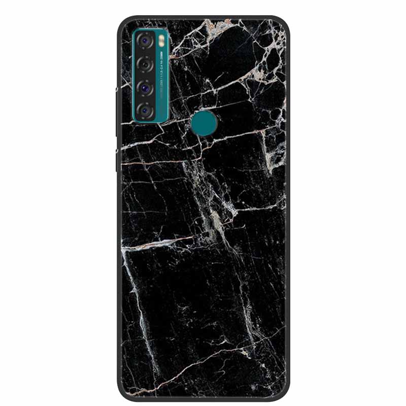 For TCL 20SE Case 20L+ 20L 20S Paint Soft TPU Silicone Phone Cover for TCL 20L Case Coque20s 20 s T775H T774H TCL 20 se 20 Plus