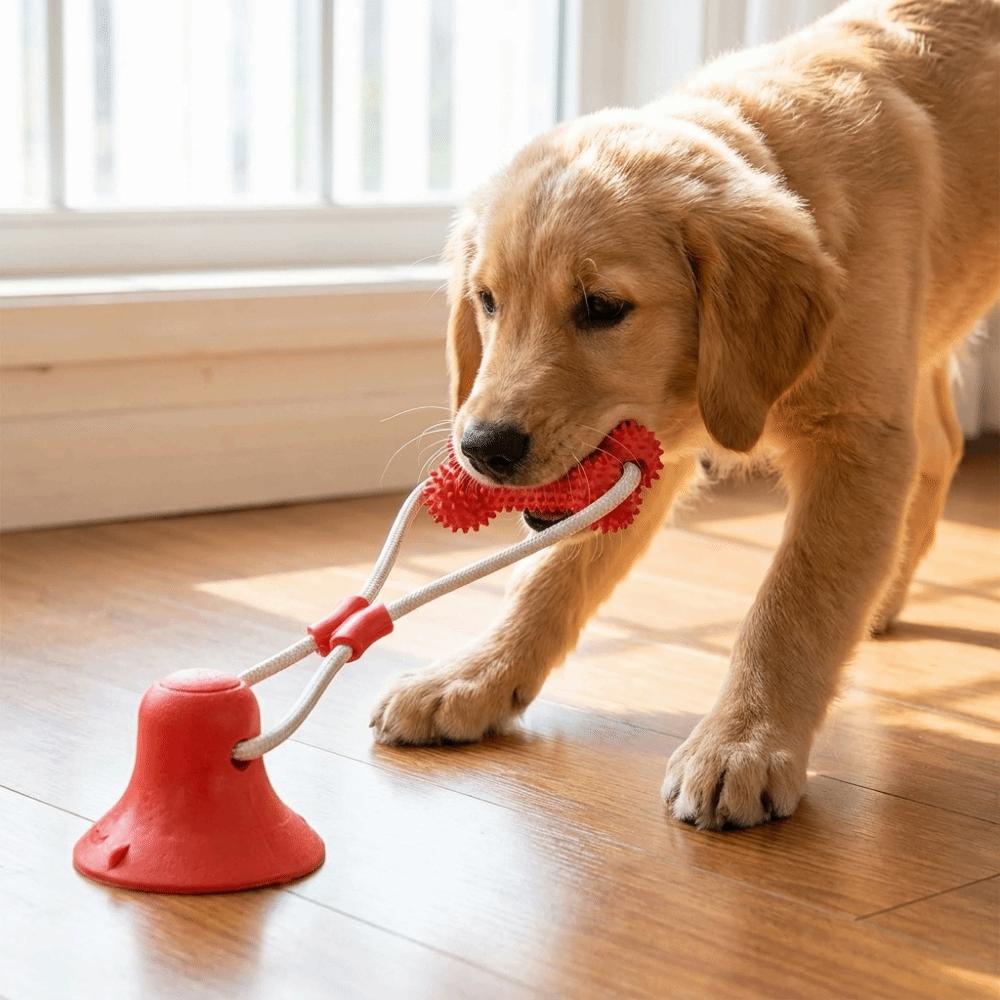 Bite Resistant Puppy Chew Toy Suction Cup Pet Molar Bite Toy Pet Interactive Toys Pet Supplies