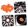 ETHZZLE Silicone Car Wheel Nut Cover 15mm Glow In the Dark Wheel Lug Nut